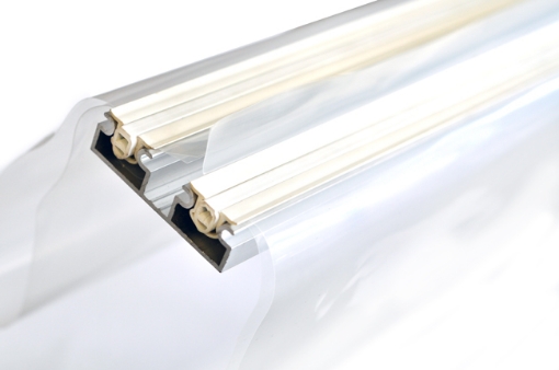 Poza cu Profil dublu aluminiu pentru folie dubla GEO