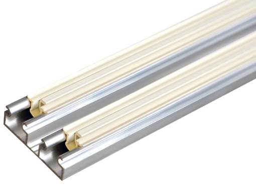 Poza cu Profil dublu aluminiu pentru folie dubla GEO