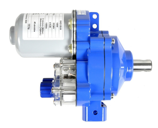 Poza cu Macara electrica - pentru ventilarea laterala a solarului GEO