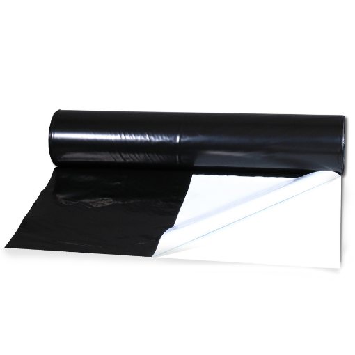 Poza cu Folie alba-neagra 5010 Plastika Kristis